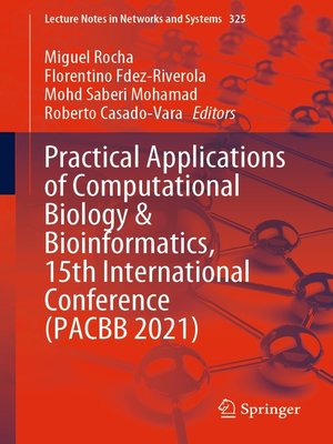 cover image of Practical Applications of Computational Biology & Bioinformatics, 15th International Conference (PACBB 2021)